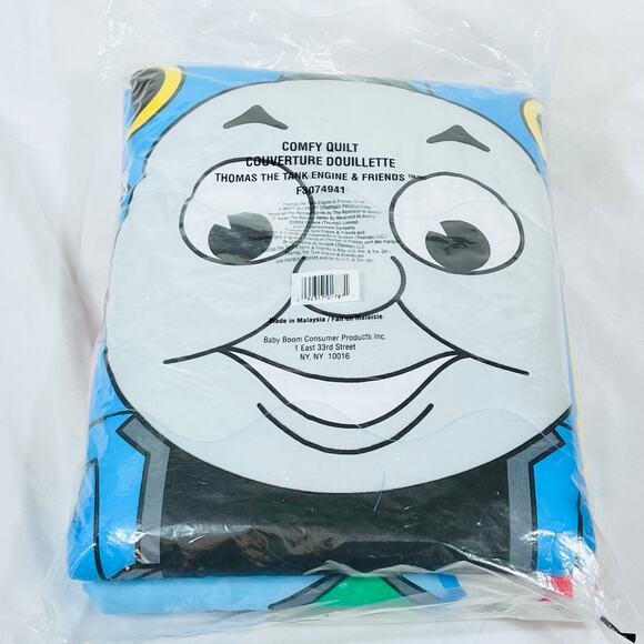 Thomas the Train Comfy Blanket Quilt 42” x 58" Thomas & Friends Vintage 2006 - Picture 2 of 6